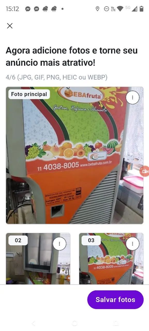 maquina de refresco suco . - Foto 5