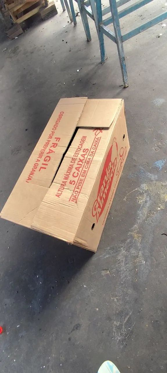 Caixa de papelão 