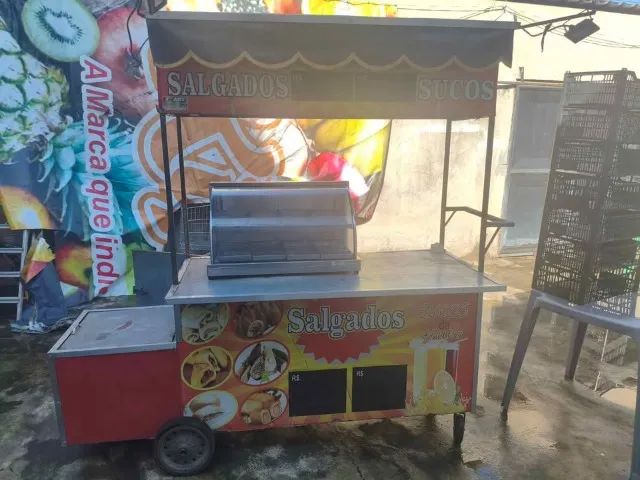Barraca de Salgados - açaí - hambúrguer 