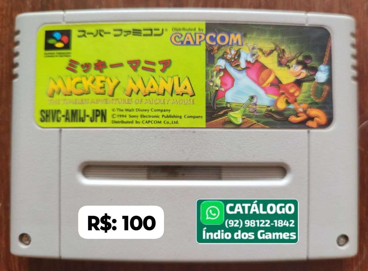 Mickey Mania = R$: 100