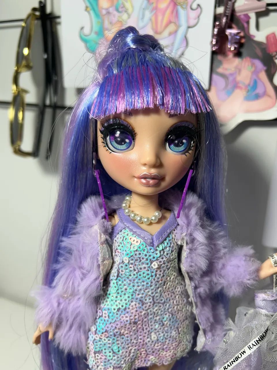 Boneca Rainbow High Violet Willow - Foto 4