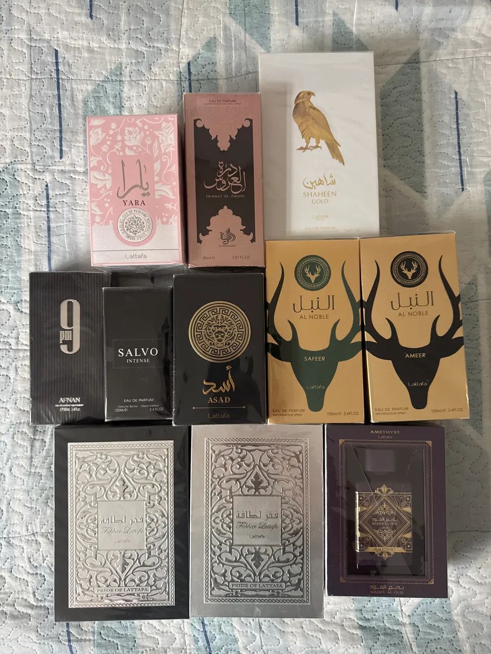 Perfume Árabe Feminino e Masculino - R$ 219 cada