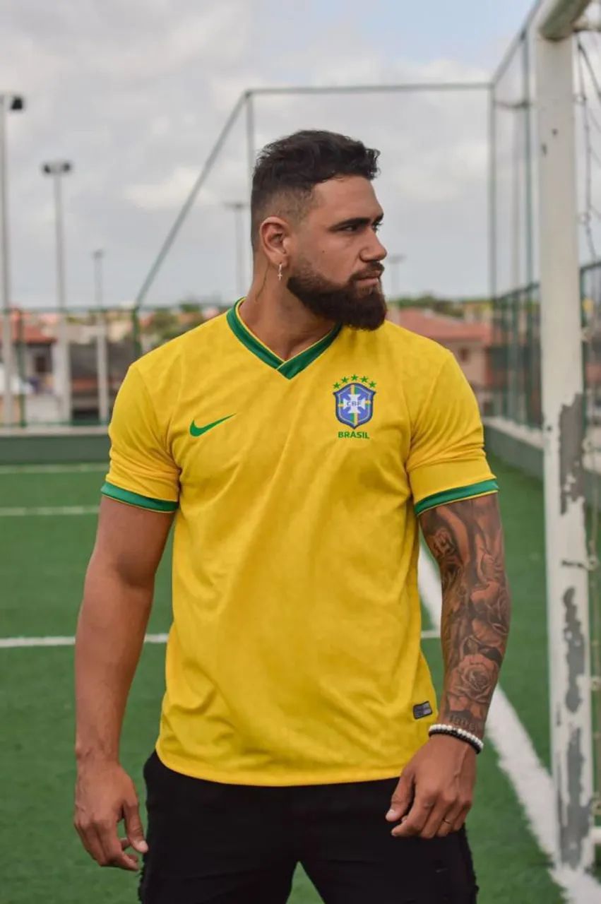 Blusas Brasil dry-fit.( Atacado) - Foto 3