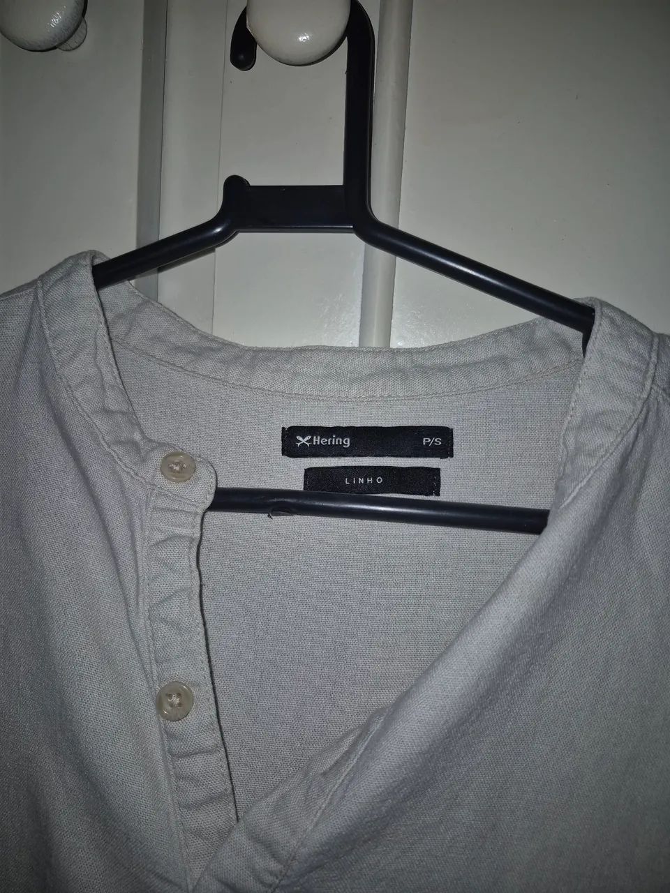 Camisa Gola Padre Linho - Foto 4