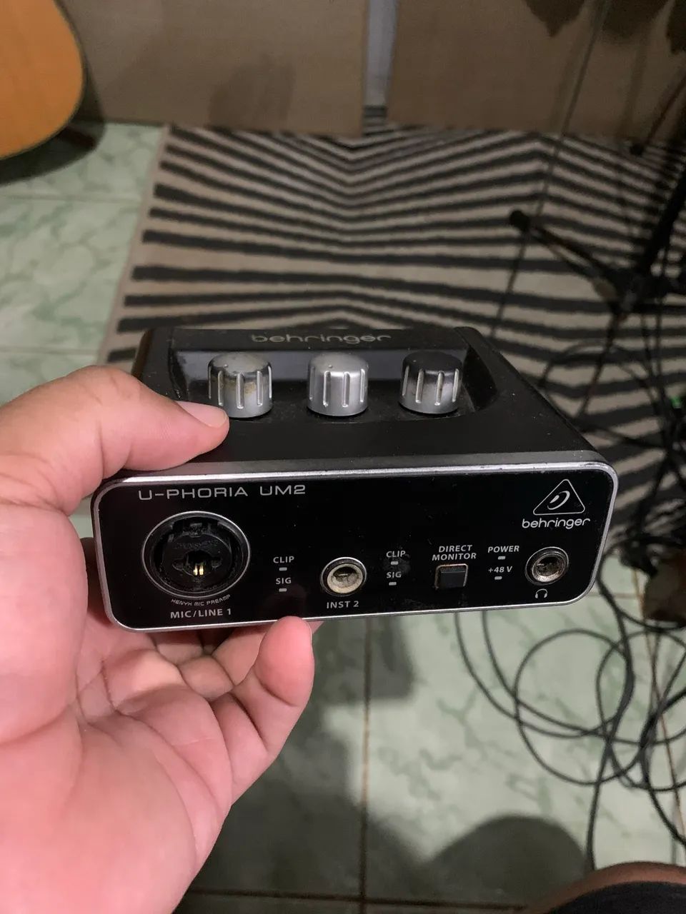 Interface de audio - uphoria Um2