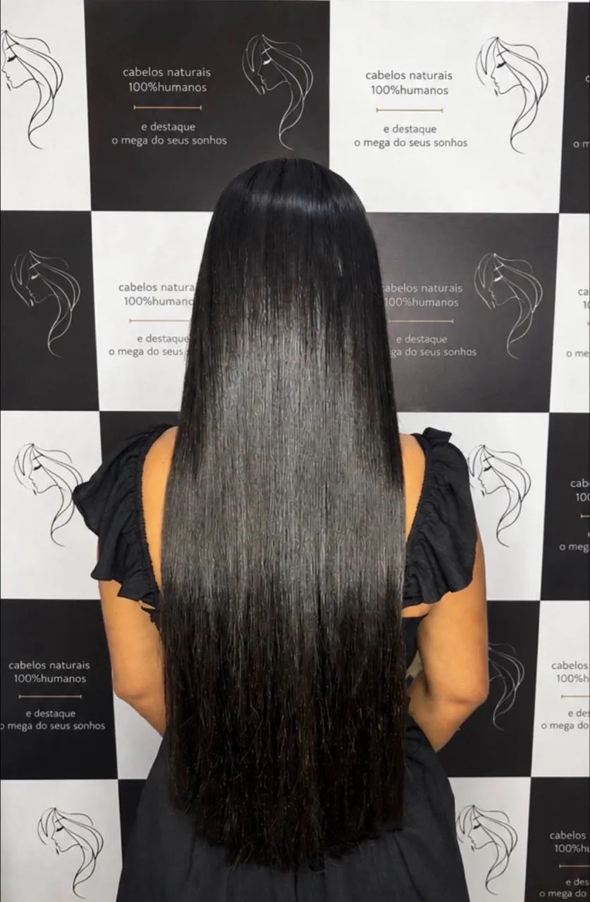 Cabelo humano Vietnã 65cm 150gr  - Foto 2