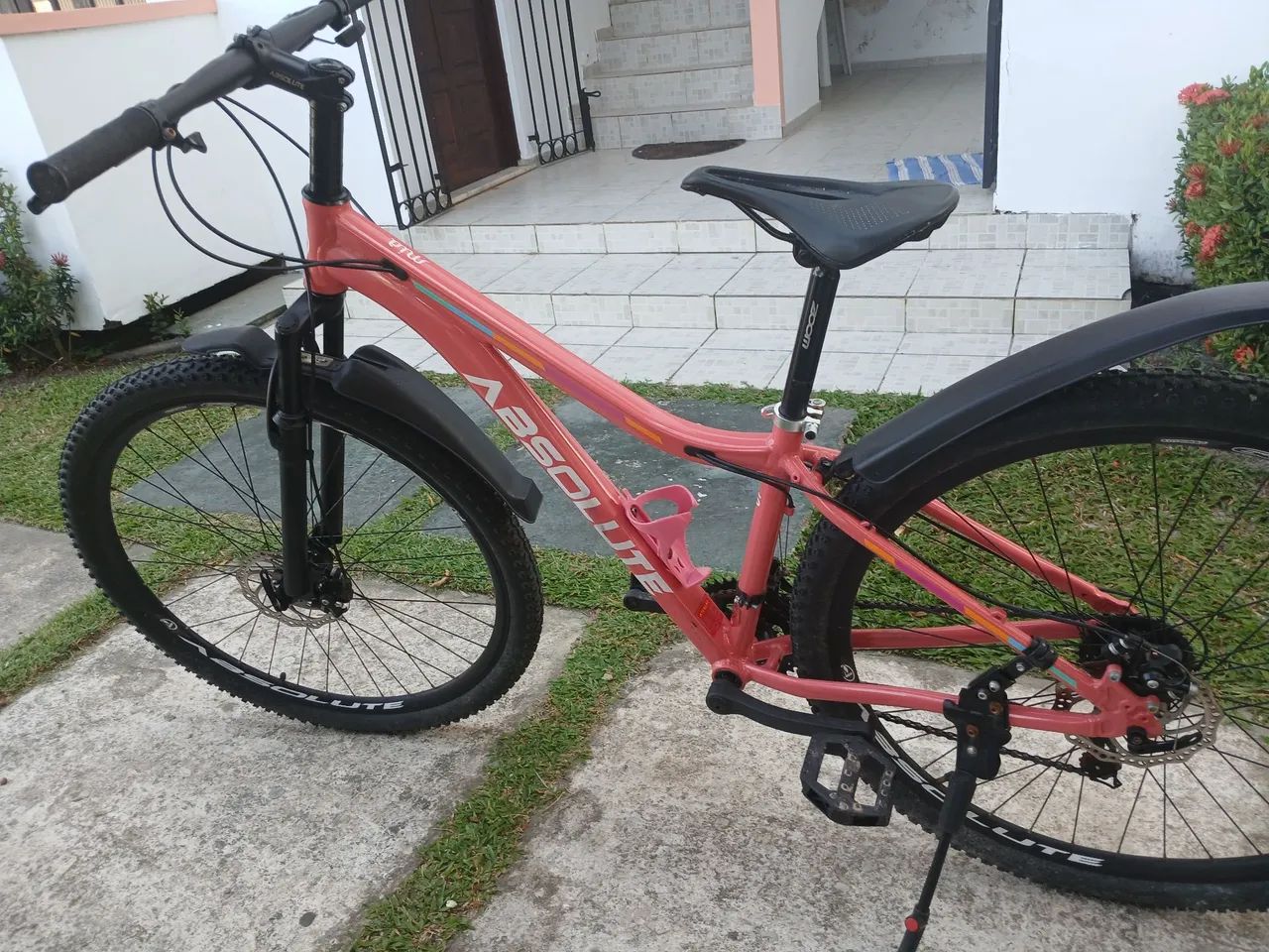 Vendo MTB Absolute quadro 15. Freio mecânico.  - Foto 2