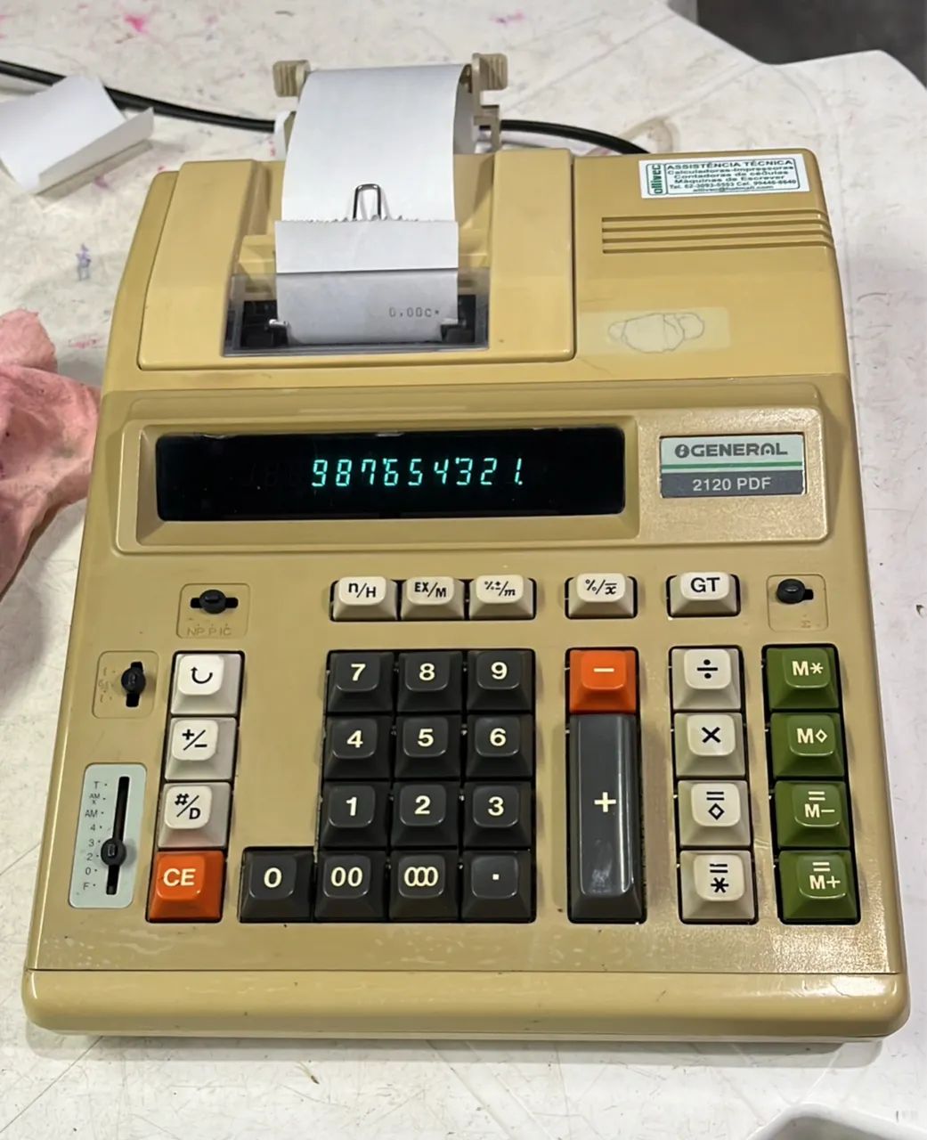Vendo calculadora SHARP COMPET VX-2652H / Usada super conservada. - Foto 3