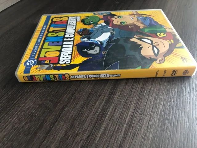 DVD Jovens Titãs - Separar e Conquistar - Desenho Animado Clássico - Foto 3