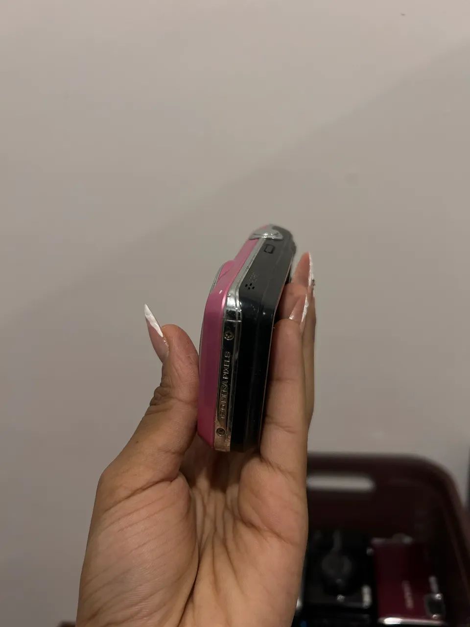 câmera samsung es80 rosa - Foto 4