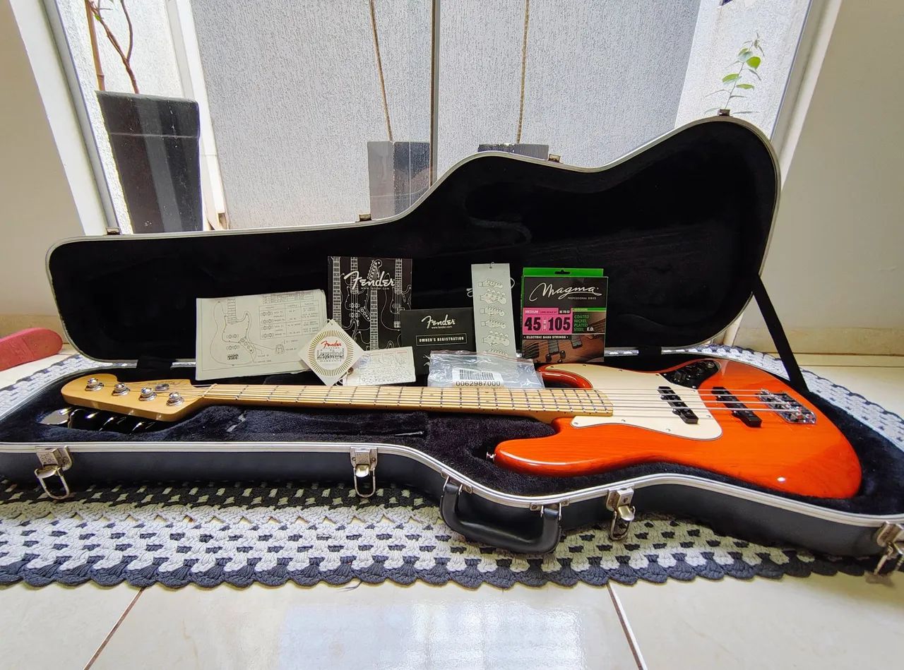 Baixo Fender Jazz Bass American Standard S1 Switch - Instrumentos