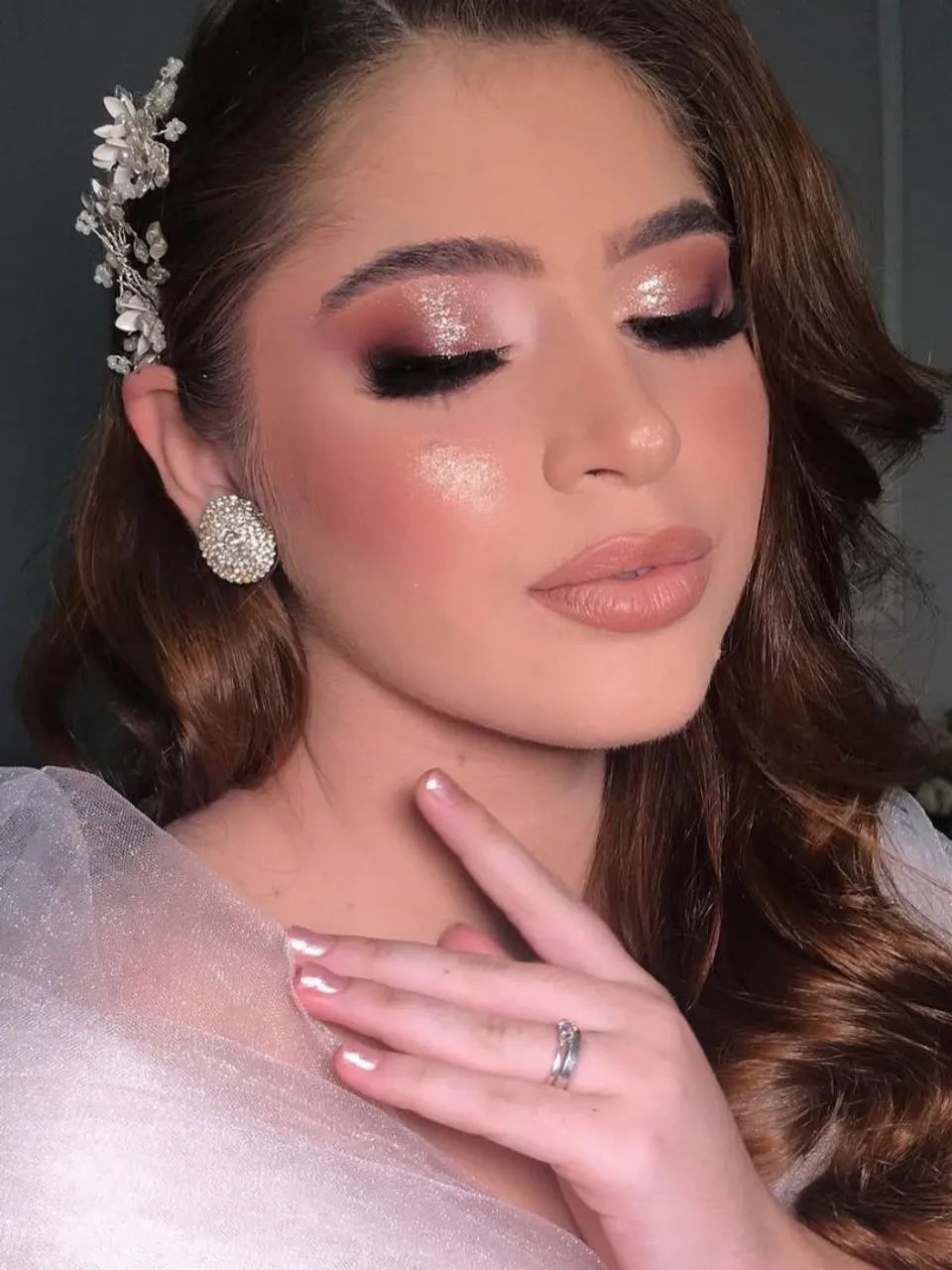 Maquiagem e penteado debutantes noivas - Foto 3
