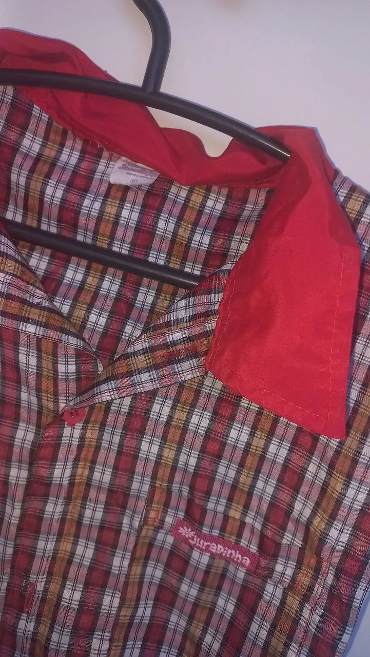 Camisa xadrez infantil  - Foto 2
