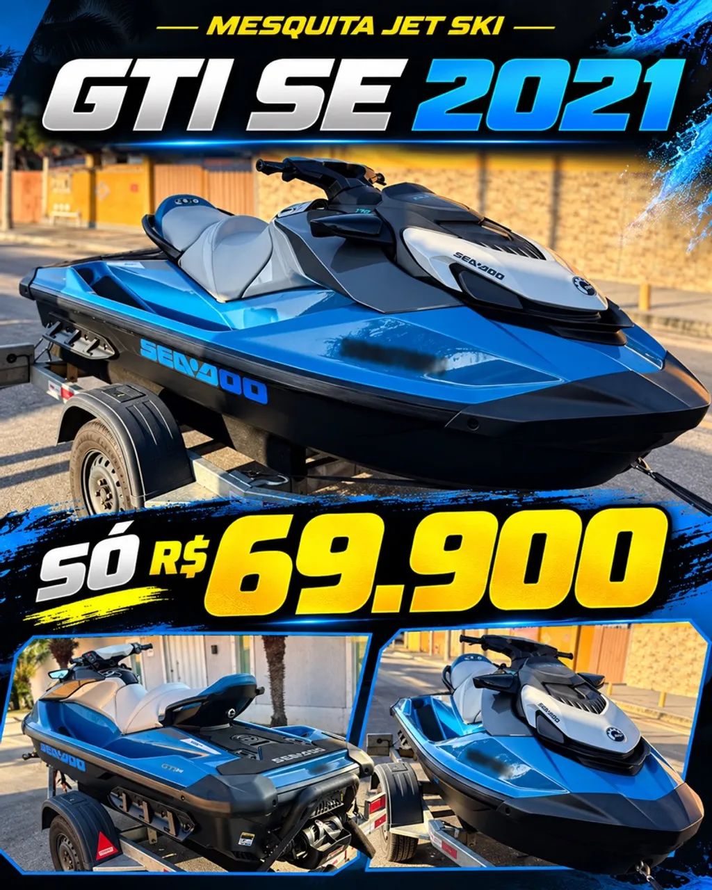 Jet ski GTI se 2021