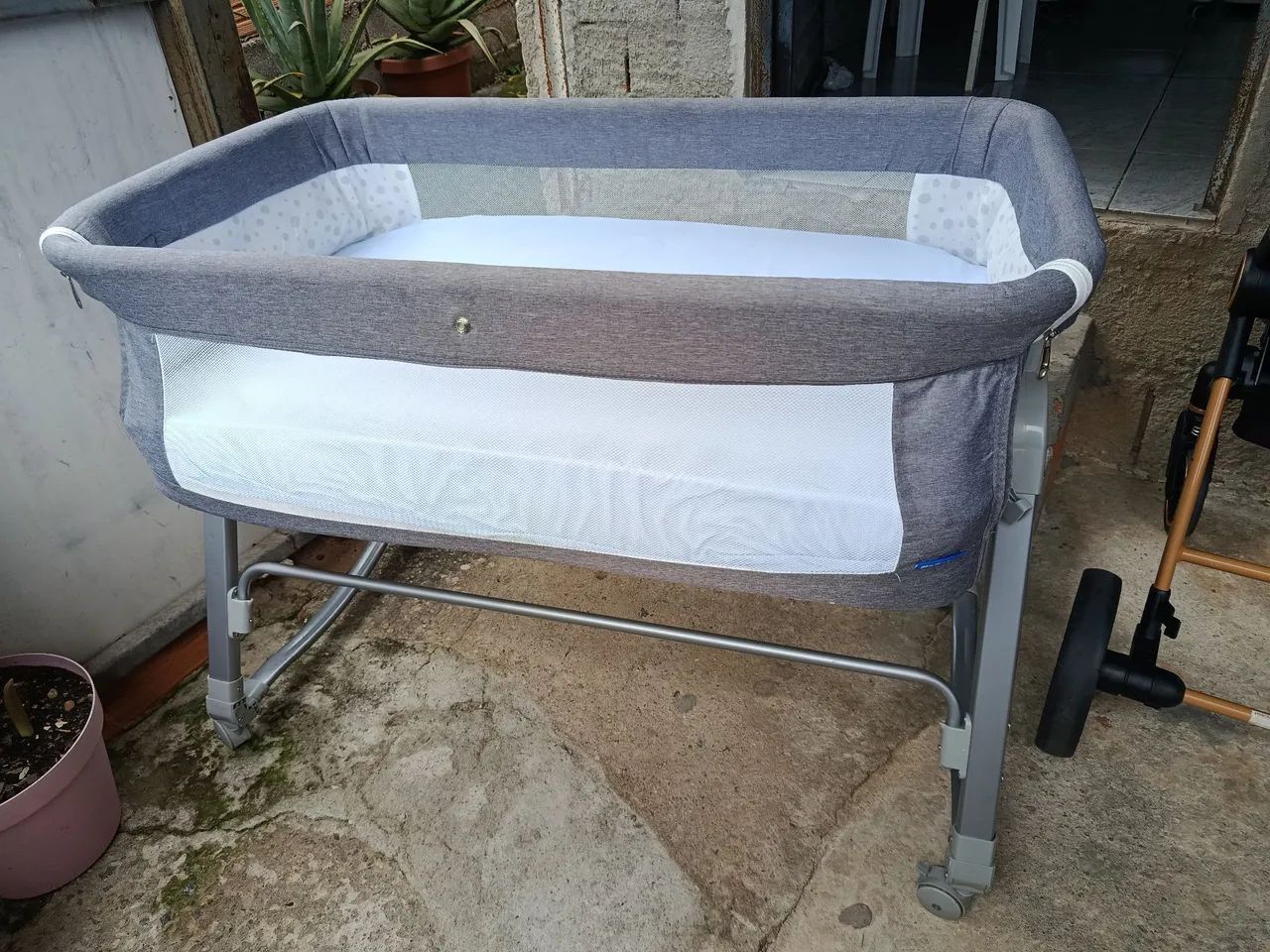 BERÇO KABABY COM COLCHÃO  - Foto 2