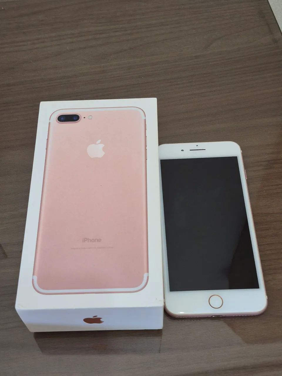 iPhone 7 Plus 32GB Rosa | Bateria 75% | Completo com Caixa e Acessórios - R$650 - Foto 2