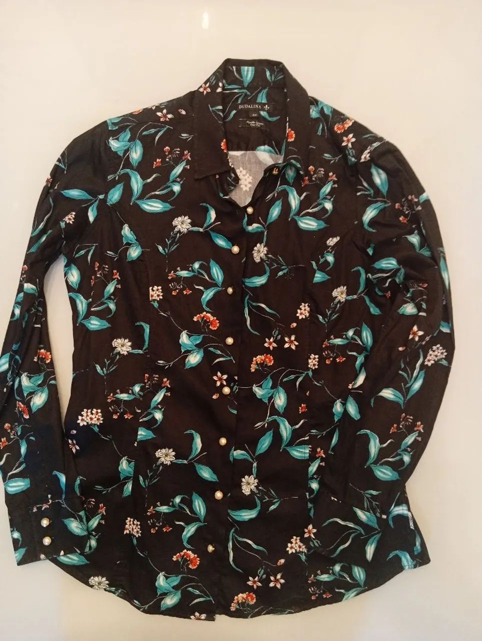 Camisa feminina Dudalina algodão Egípcio 