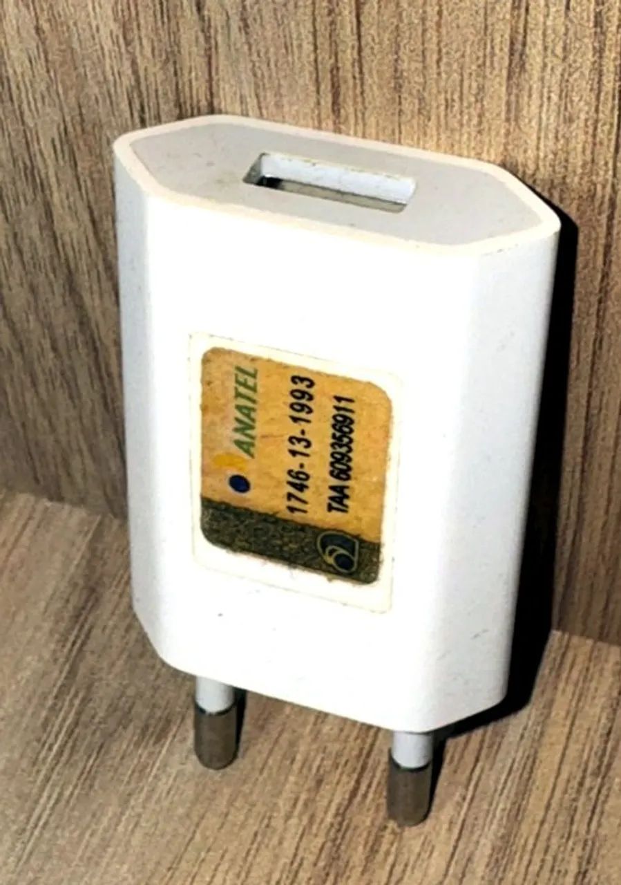 Carregador Apple Original 5W USB-A - Modelo A1400 - Foto 2