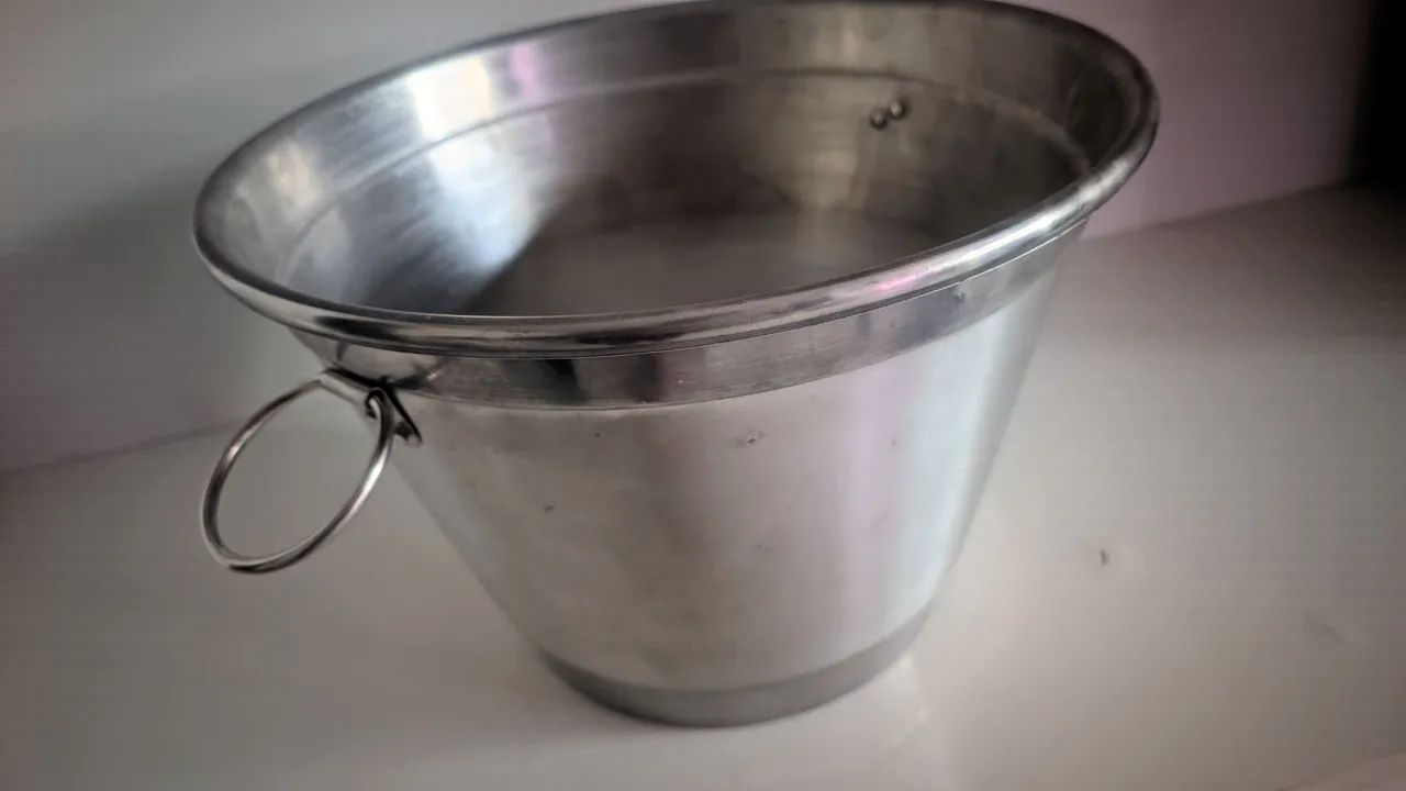 Balde de alumínio para cerveja 