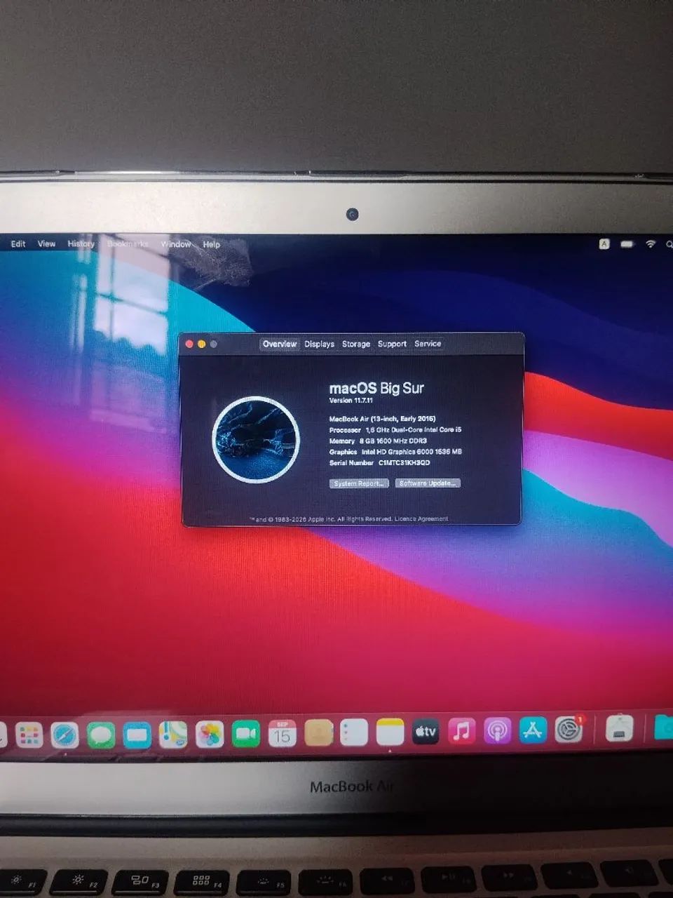 MacBook air 2015, i5 8gb ram - Notebooks - Incra 8 (Brazlândia