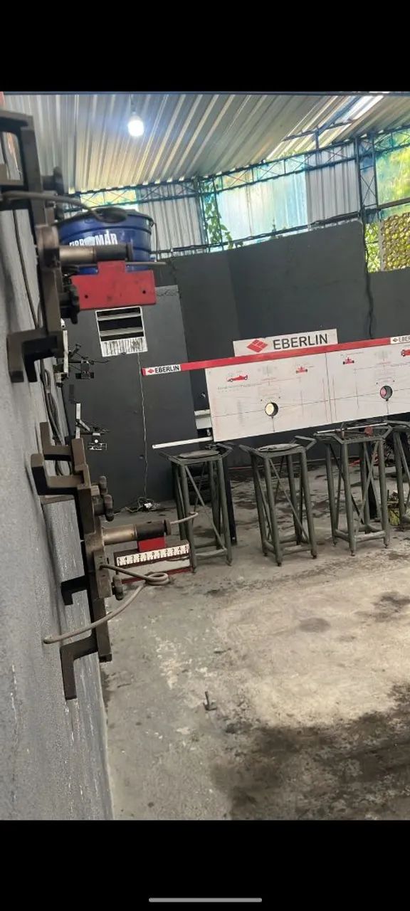 Alinhamento a laser em ótimo estado
