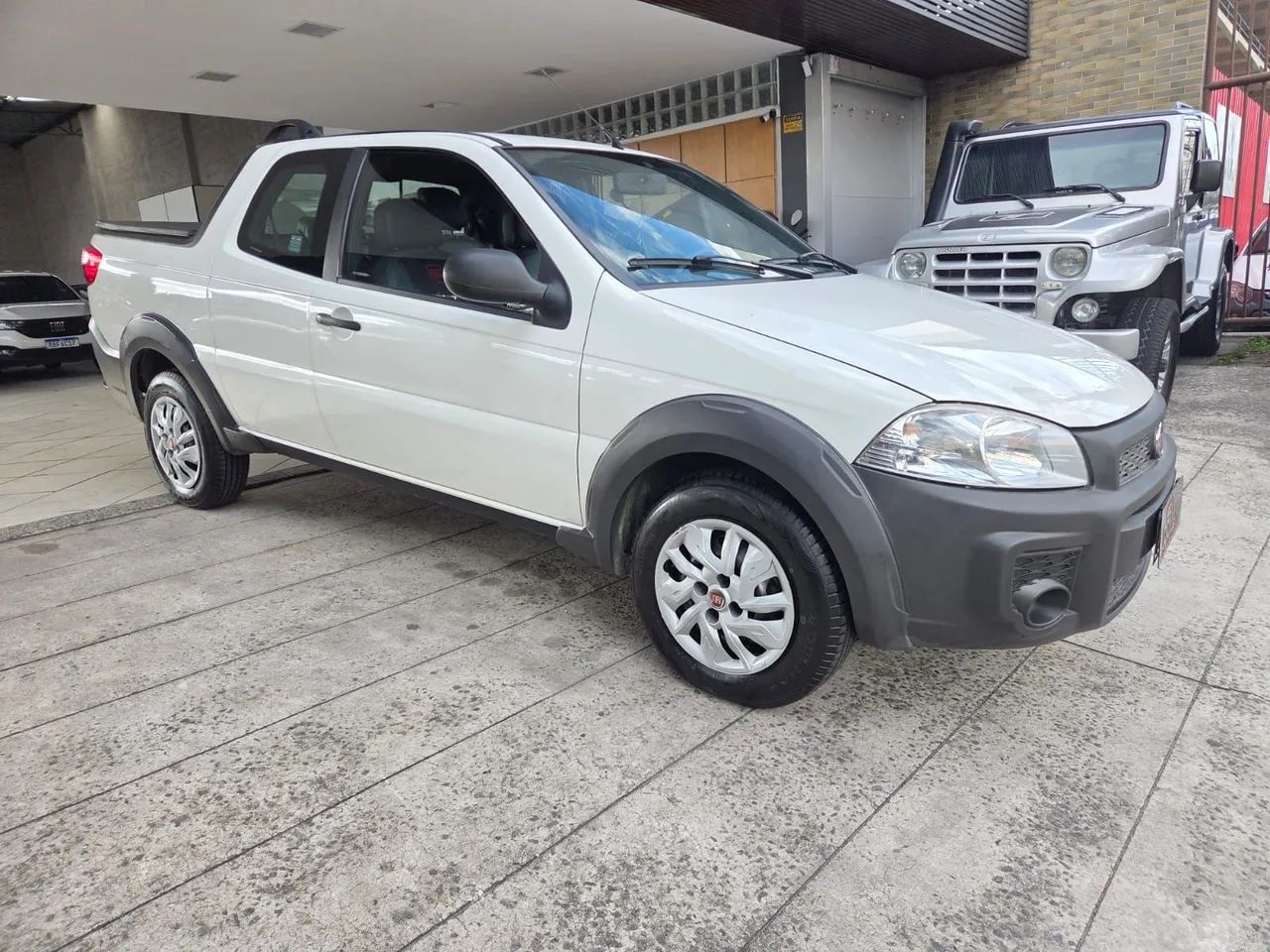 Fiat Strada Working Hard 1.4 Fire Flex 8V CD 2019 - Foto 4