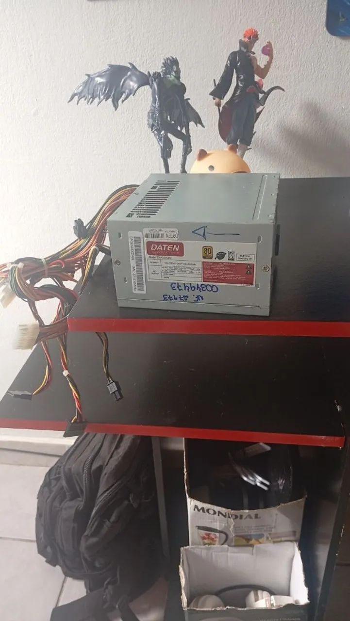 Fonte Daten com selo 80 plus 300w - Foto 2