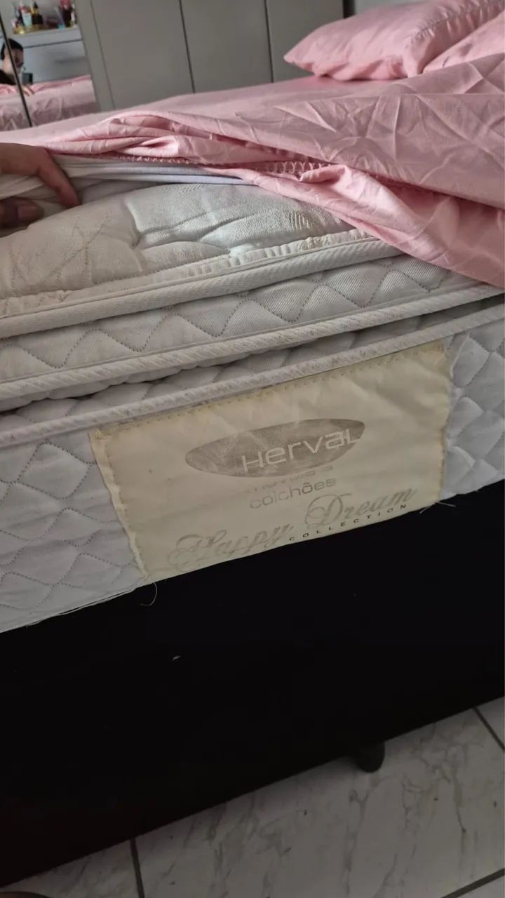 Cama Box Casal com Baú + colchão - Foto 2