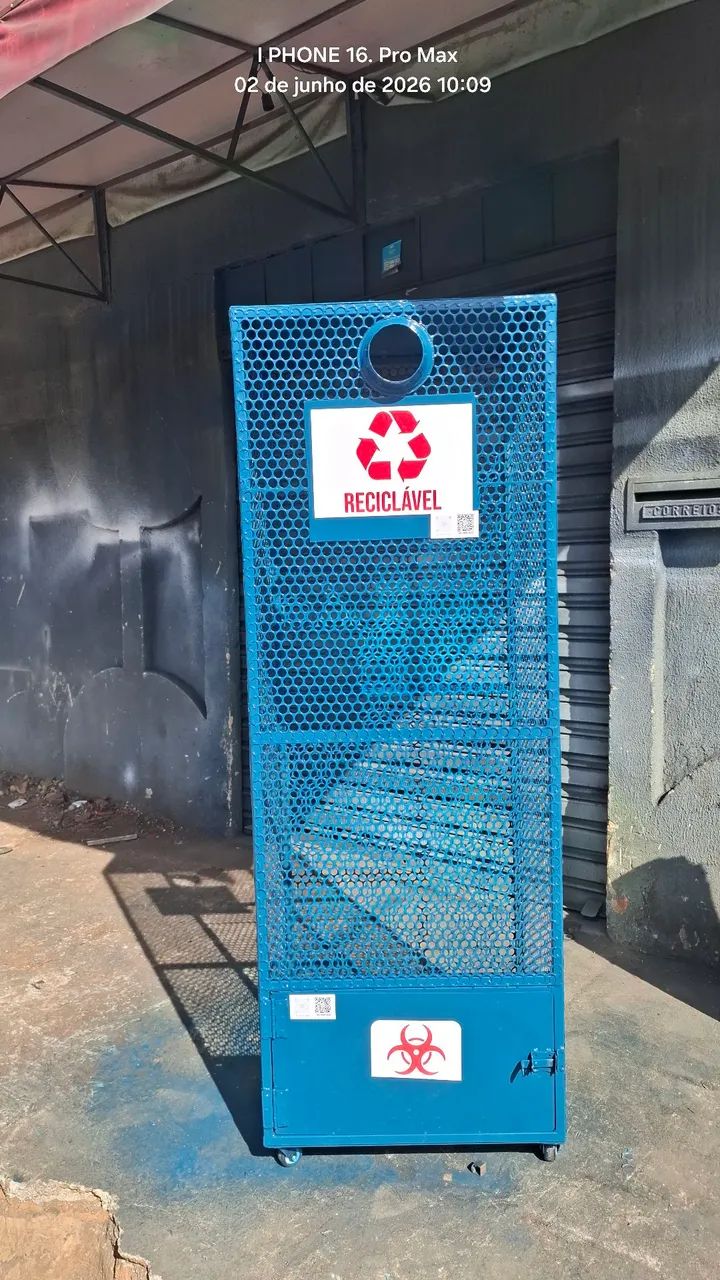 Porta latinha  170x65x55. Todo na chapa moeda  - Foto 5