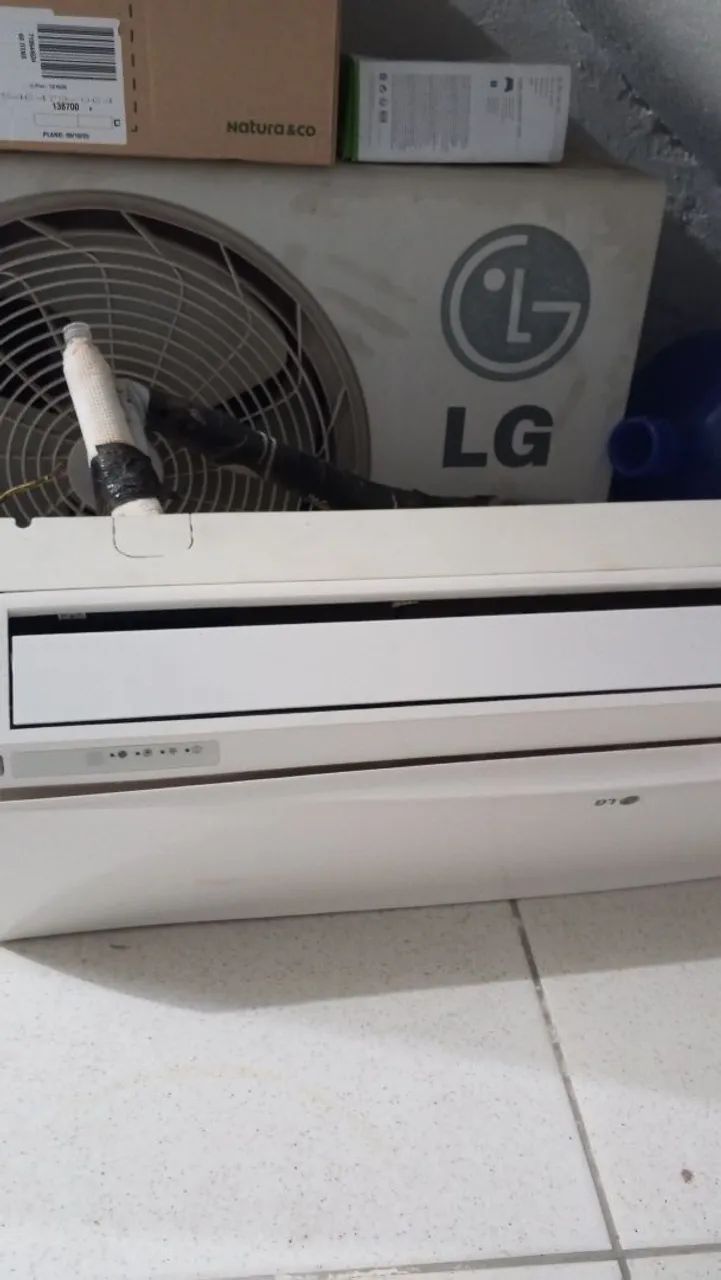 Ar condicionado LG 9000 BTUs parcela em 12 sem juros no cartão 