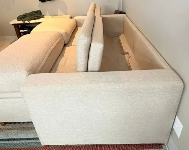 Sofá de linho com Chaise - Foto 4
