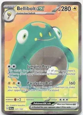 ? BELLIBOLT EX 237/193 ? POKÉMON ORIGINAL ?