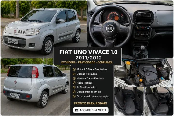 Fiat Uno UNO VIVACE Celeb. 1.0 EVO F.Flex 8V 5p 2011