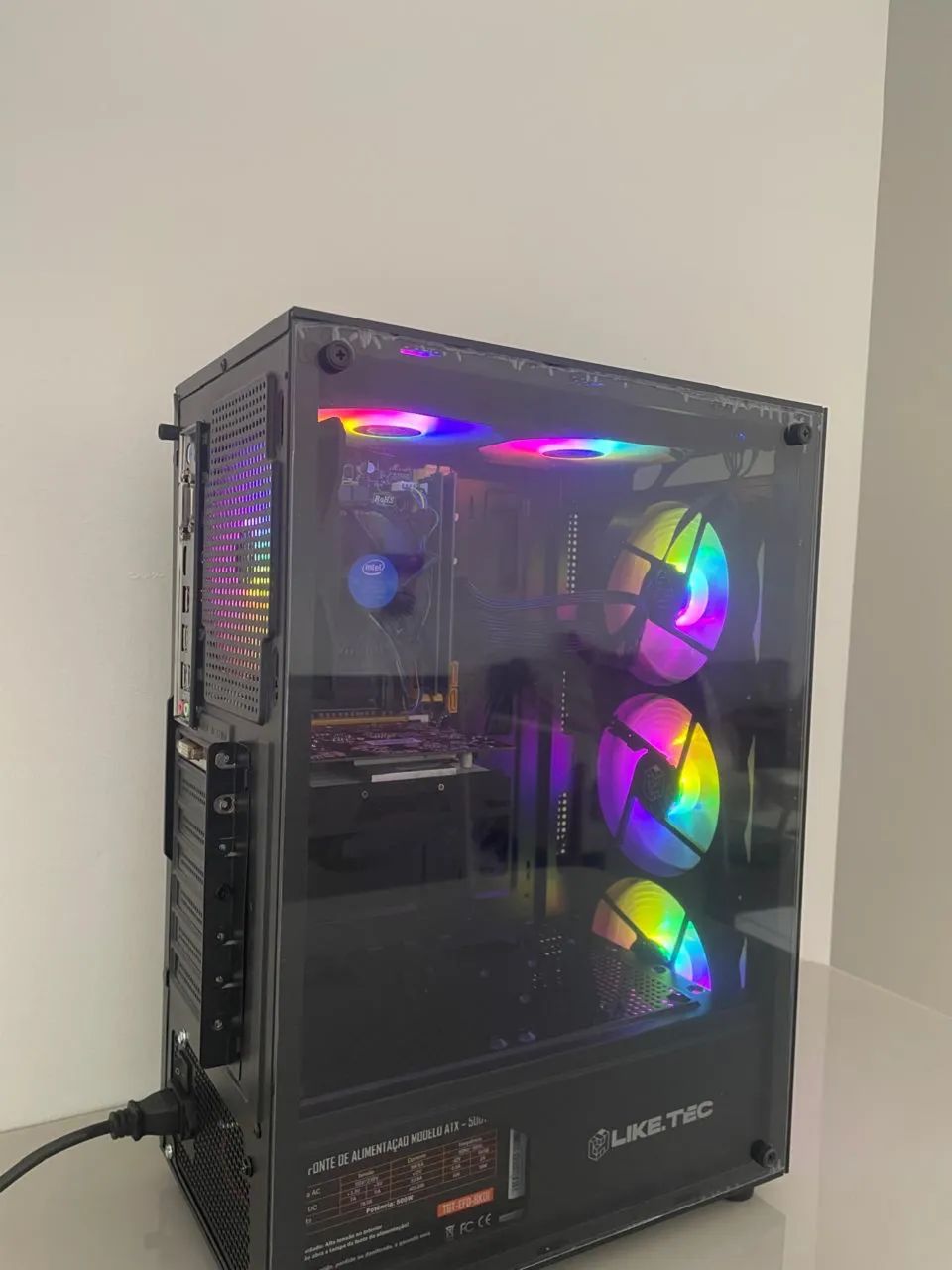 Pc gamer Intel i5 9400f 16gb ram rx550 - Foto 3