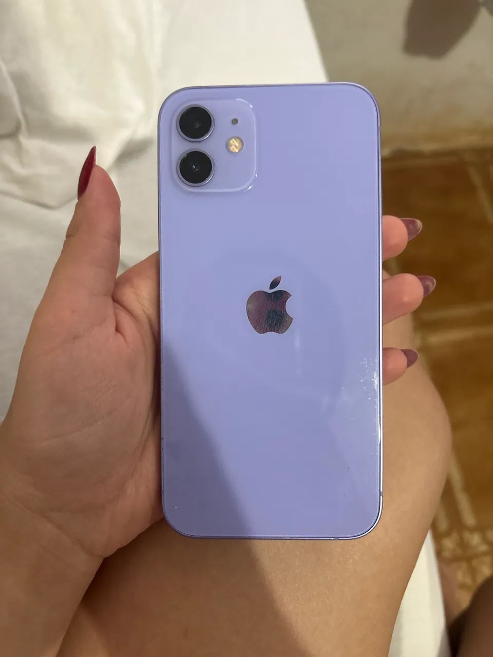 iPhone 12 roxo 64gb 