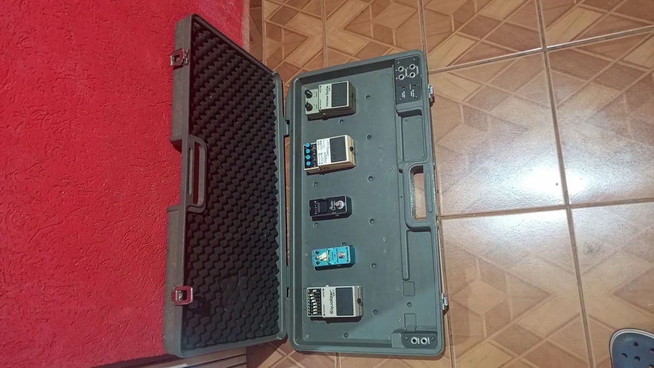 Pedais analógico/ case - Foto 2