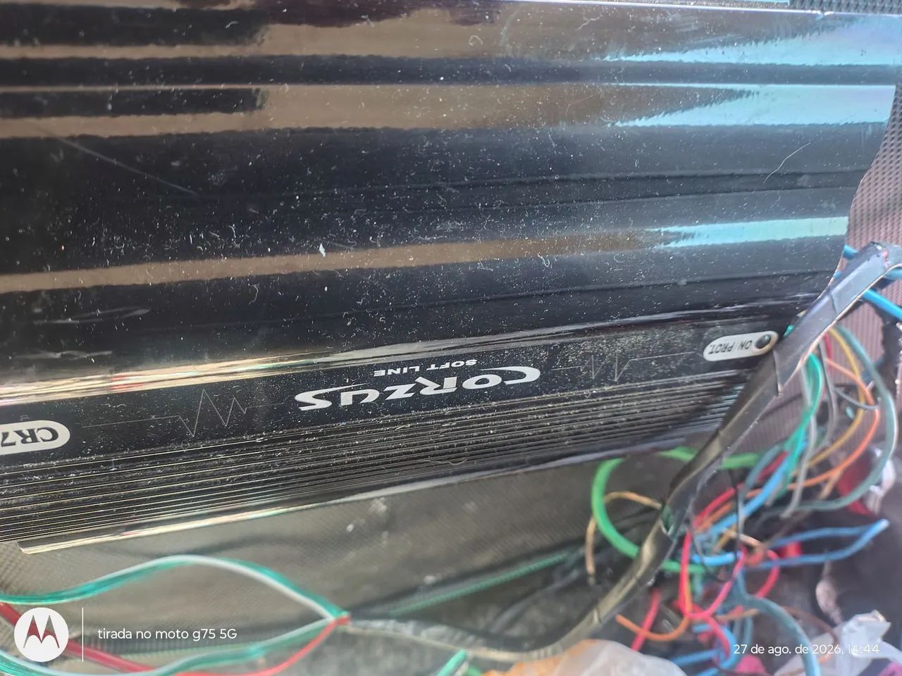 Caixa de som automotivo + potência  - Foto 3