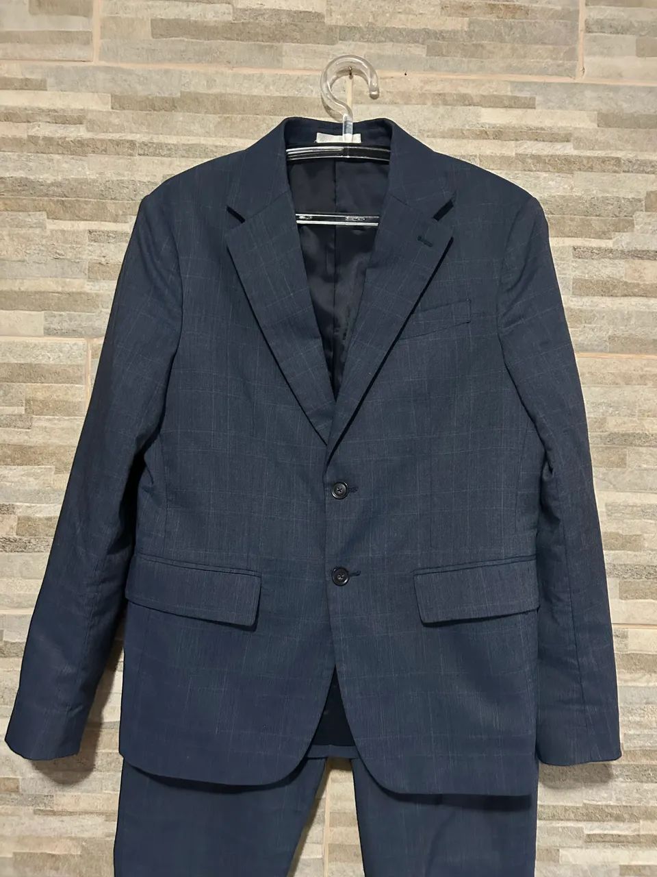 Terno de grife azul Zara 38 - Foto 2