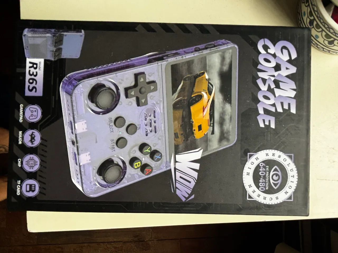 Mini game console R36S com mais de 20000 jogos - Foto 2