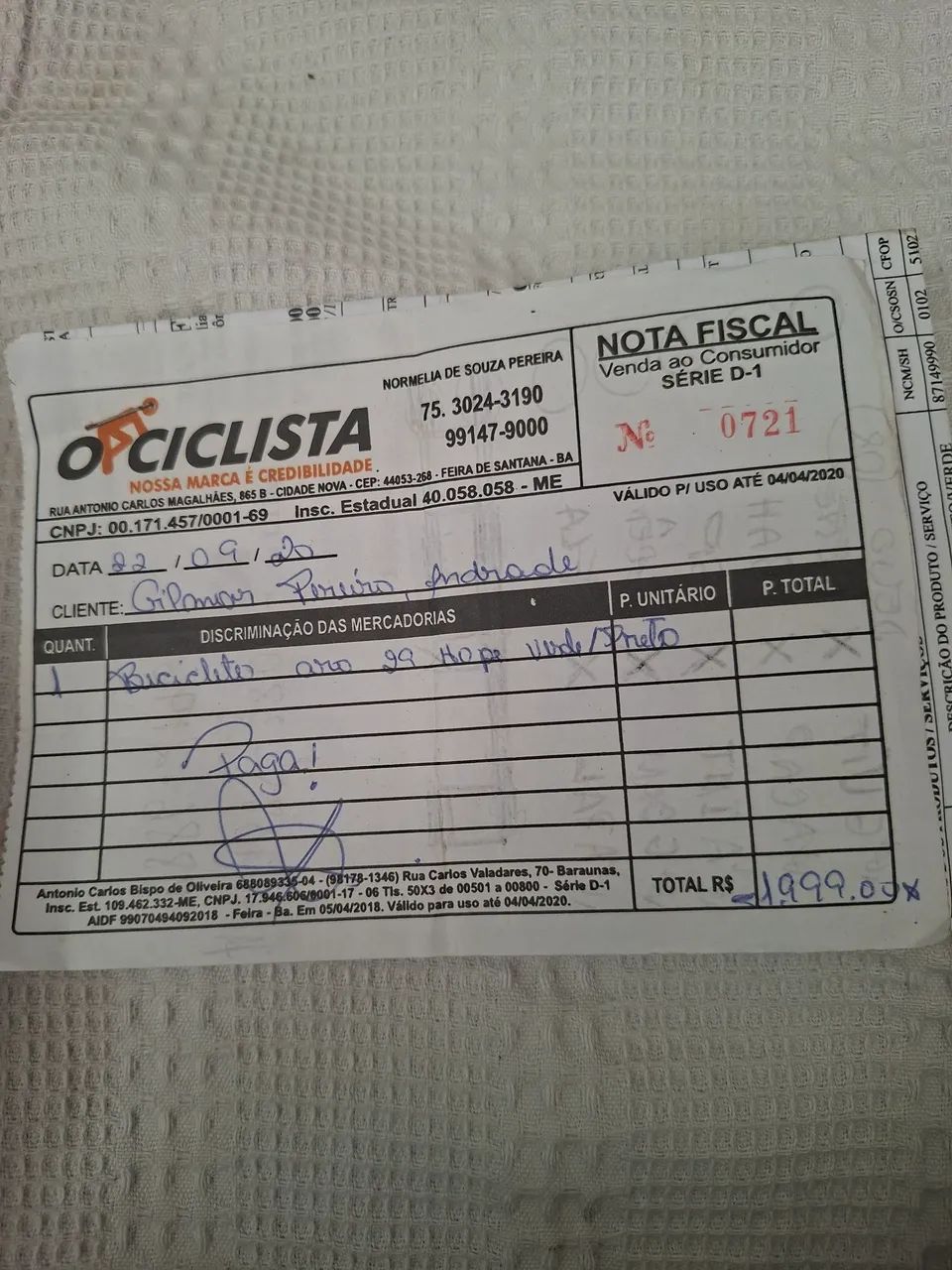 Bicicleta aro29 de alumínio  - Foto 2
