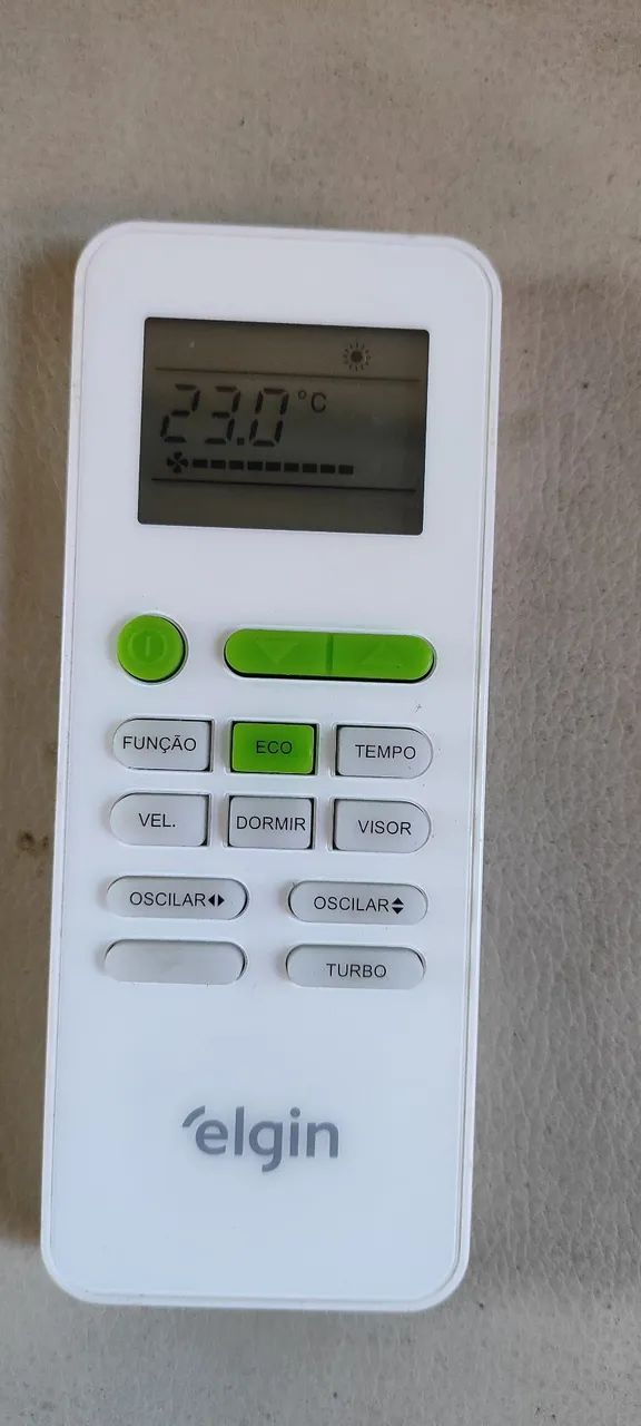 controle ar condicionado Elgin original 