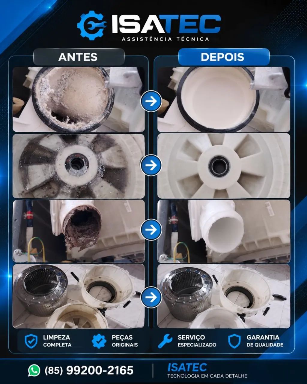 ? CONSERTO E MANUTENÇÃO DE MÁQUINAS LAVA E SECA - Foto 3