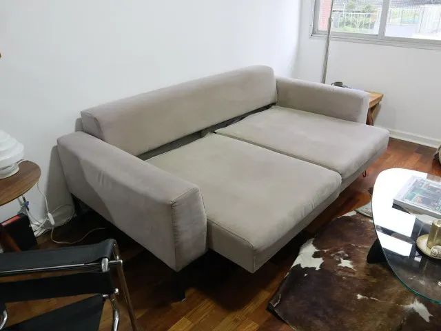 Sofá retrátil 3 lugares TokStok - Foto 4