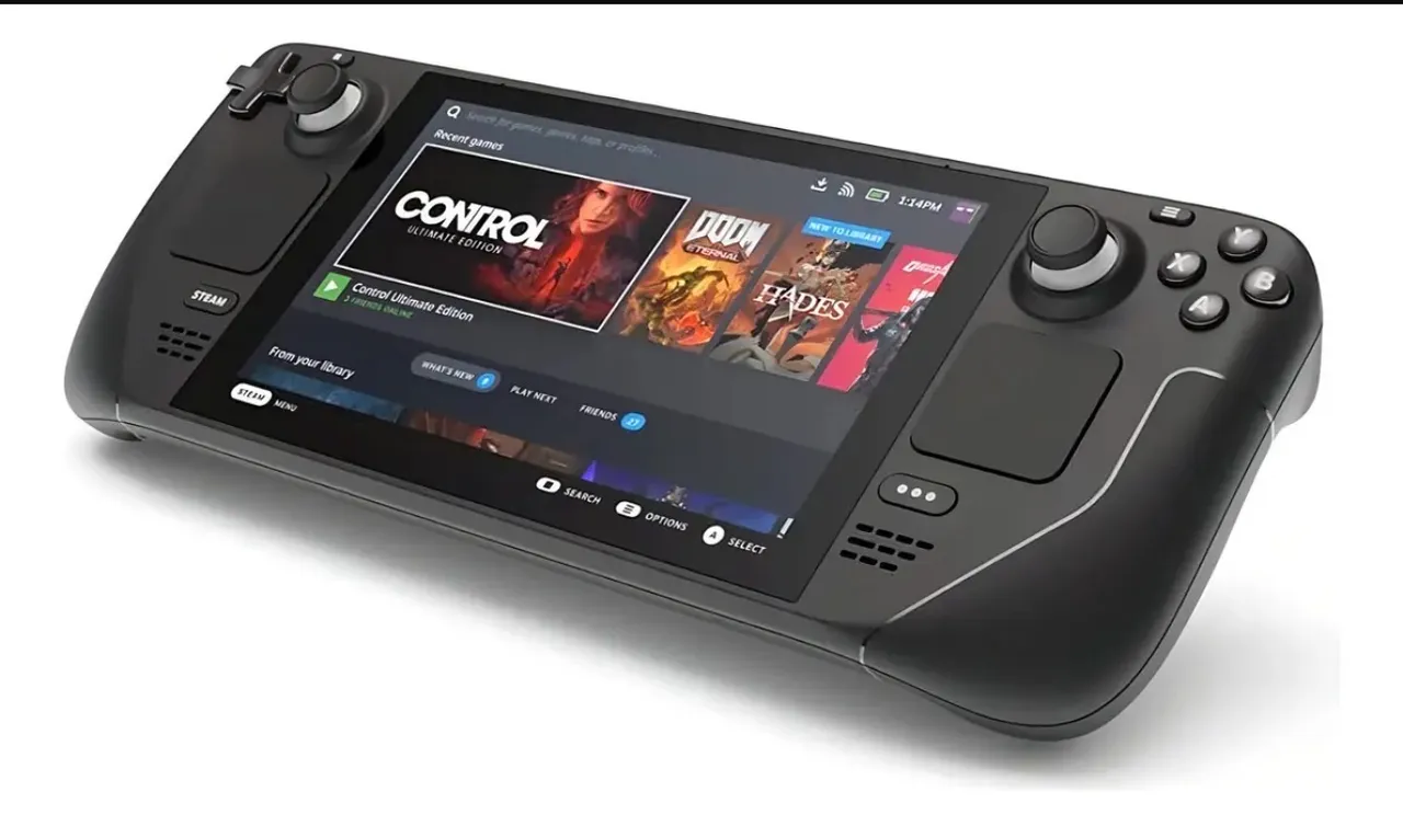 Steam Deck LCD 512GB + SDカード512GB（合計1TB） Steam Deck LCD 512GB + SD 1TB + Dock Completo - Estado de Novo