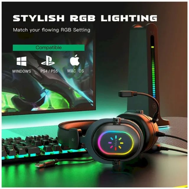 Headset Gamer Fifine H6