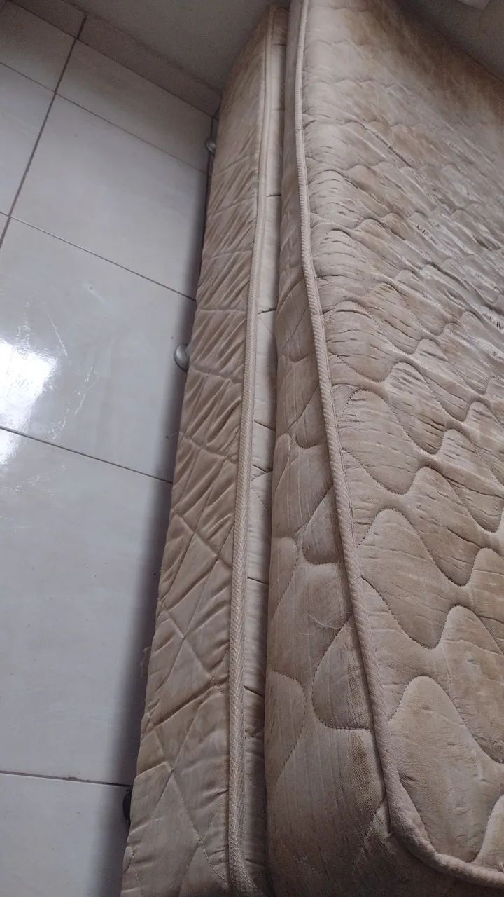 Cama box solteiro e colchão  - Foto 2