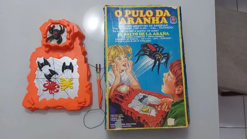O Pulo da Aranha. Brinquedo Clássico da Estrela da década de 80.  - Foto 2