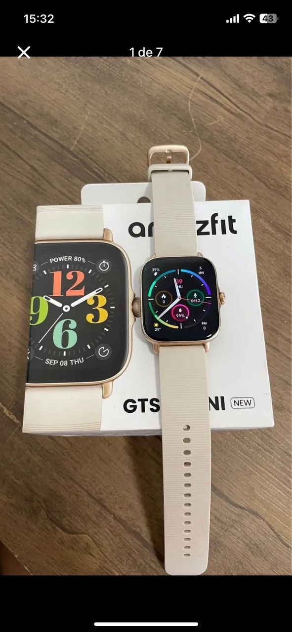 Smartwatch Amazifit gts 4 mini 