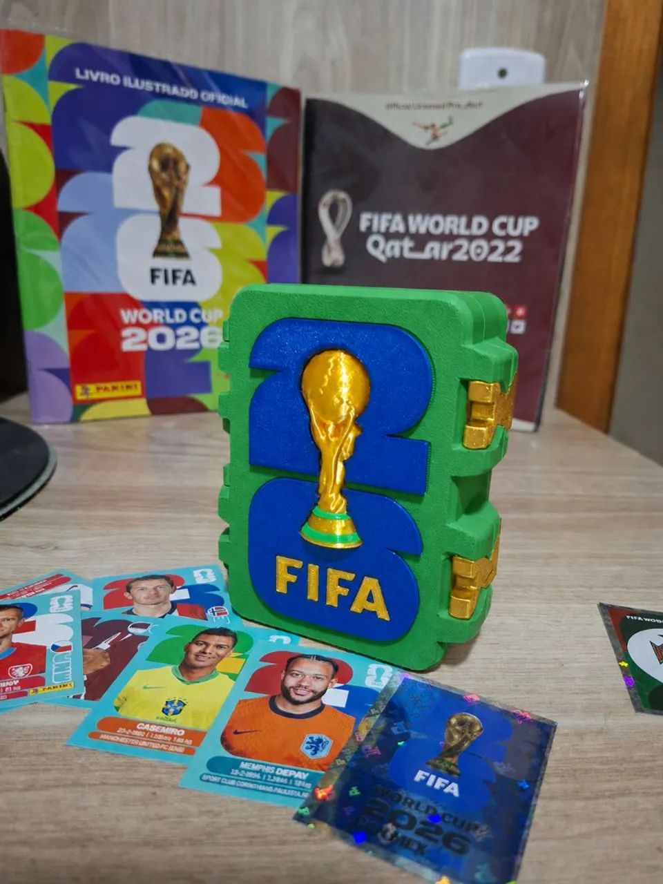 Caixinhas de Figurinhas do Álbum da Copa do mundo 2026 - Foto 3