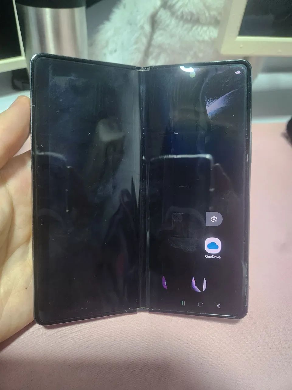 Com Defeito Samsung Galaxy Z Fold 4 512GB 12GB de RAM 5G - Foto 2